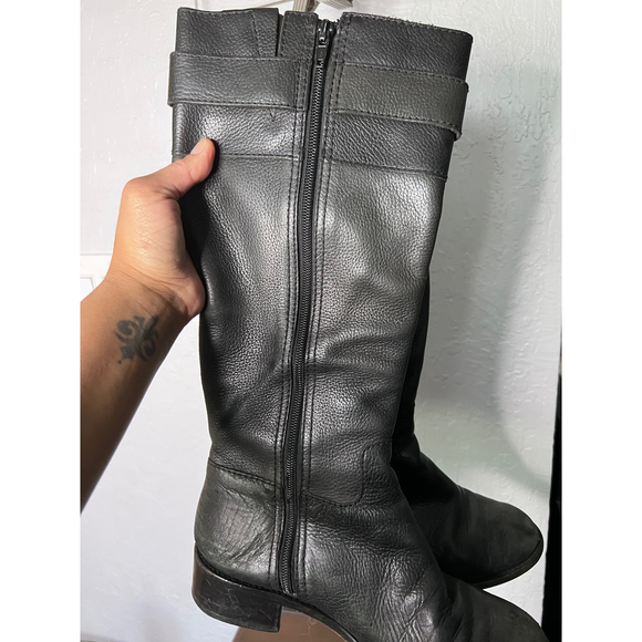 Vintage Banana Republic Leather Riding Boots - 7 - Picture 4 of 5